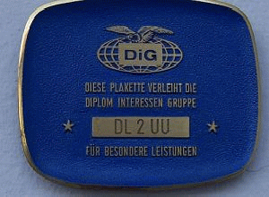 DIG UKW Plakette