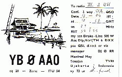 DL2UU QSL KARTEN